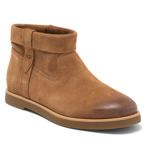 NEW! UGG Josefene Cuff Boot Chestnut Size 7